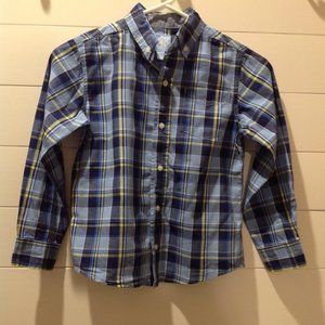 Sz 7 J & K Long Sleeve Boys Button